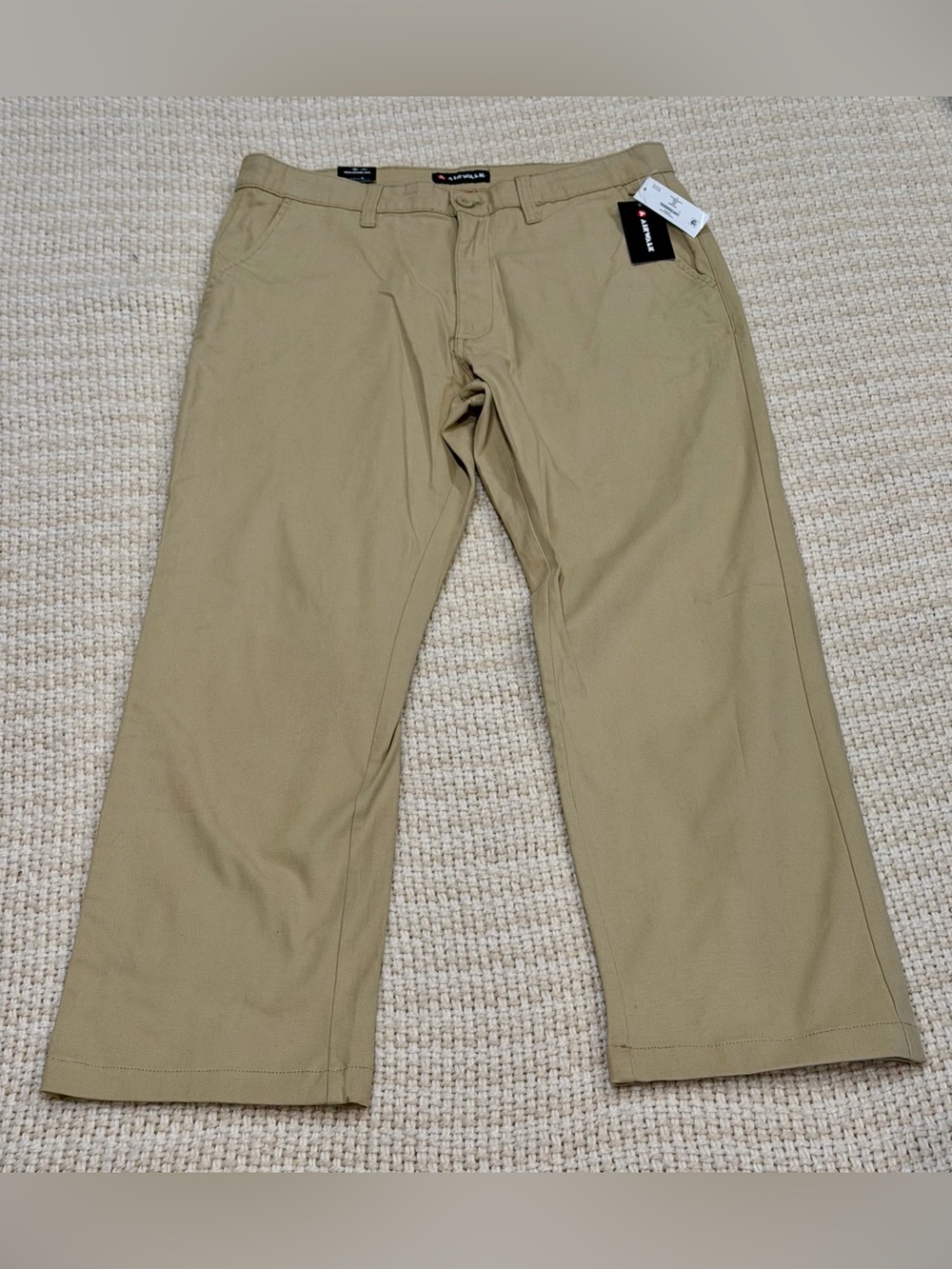 Airwalk Khaki Skater Pants Chinos Beige Size 34 Brand New With Tags